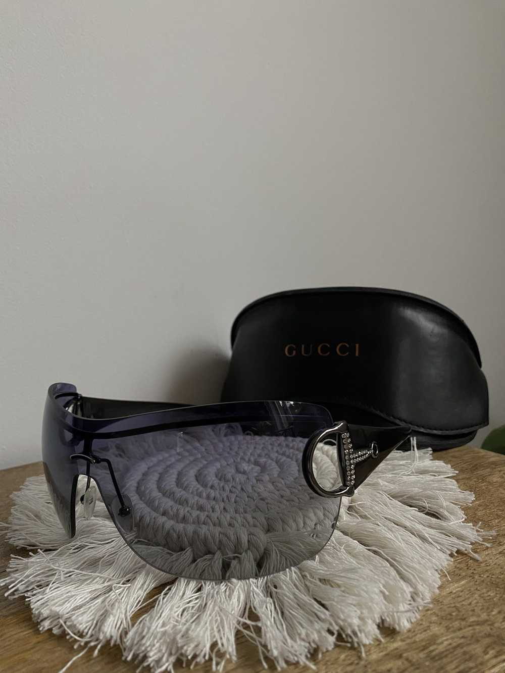 Gucci × Streetwear × Vintage GUCCI Swarovski Hors… - image 2