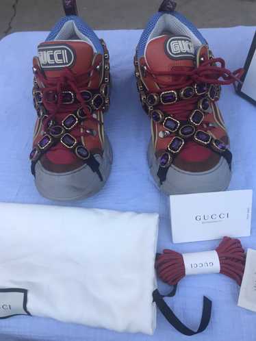 Gucci Gucci flash trek sneakers jeweled