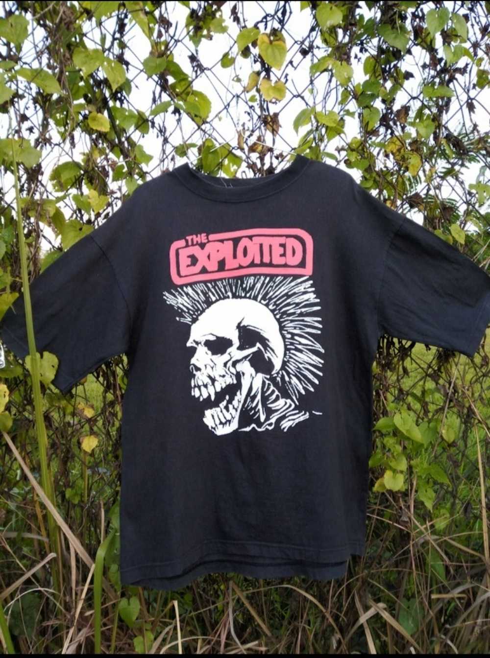 Band Tees × Rock T Shirt the exploited band tshir… - image 1