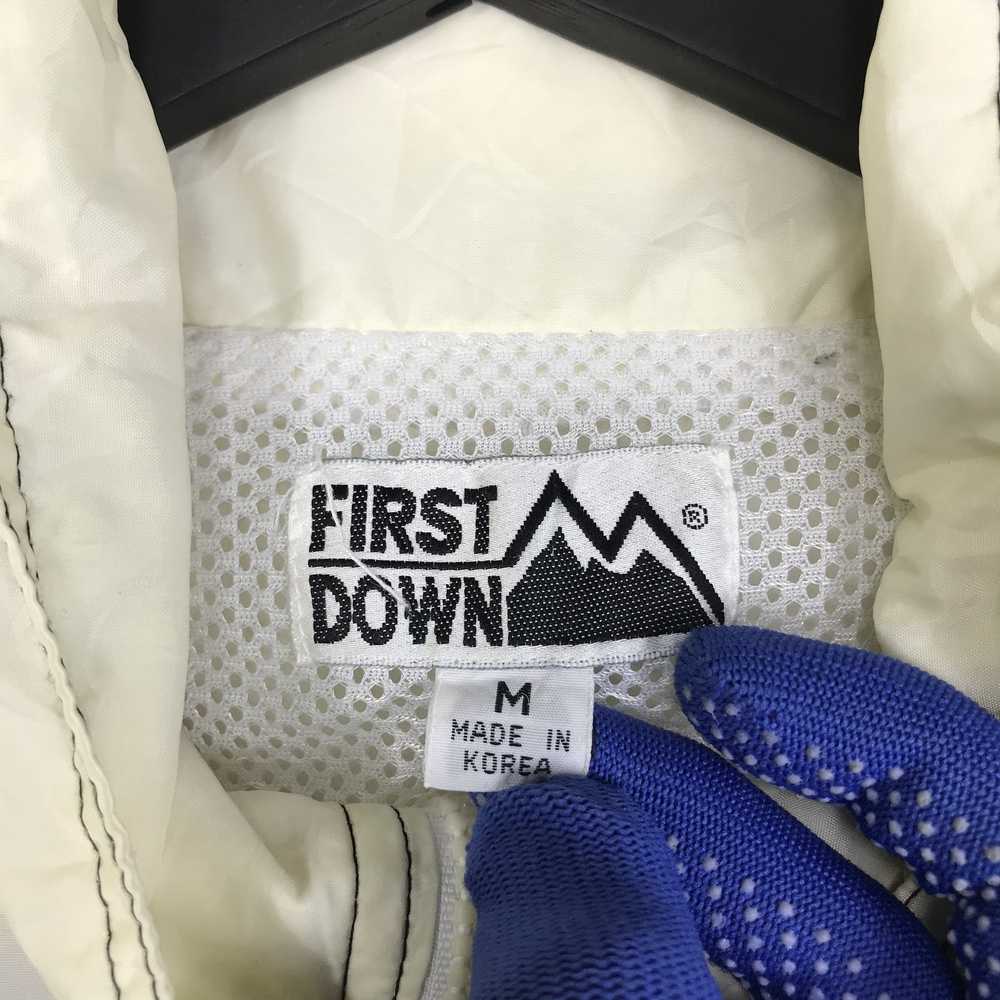 Streetwear First Down Black Windbreaker Small Logo - image 3