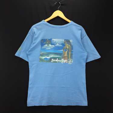 Vintage Rare Local Motion Hawaii T-Shirt Big Logo - image 1