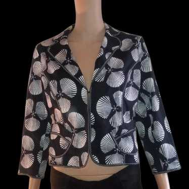 Ruby Rd Geometric Blazer - image 1