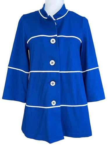 Sara Campbell Blue Swing Coat, 8