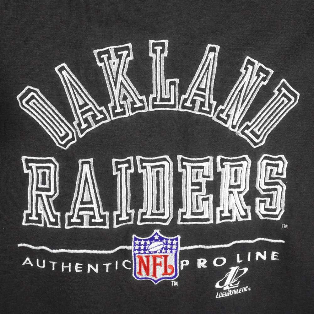 NFL (Logo Athletic) - Oakland Raiders Embroidered… - image 3