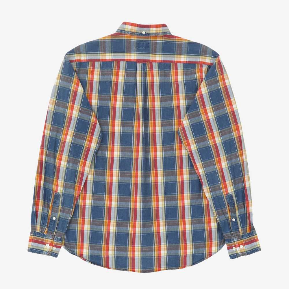 Gant Rugger Indigo Poplin E-Z OBD Shirt - image 2