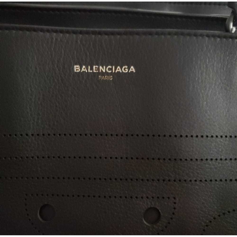 Balenciaga Blackout leather tote - image 6