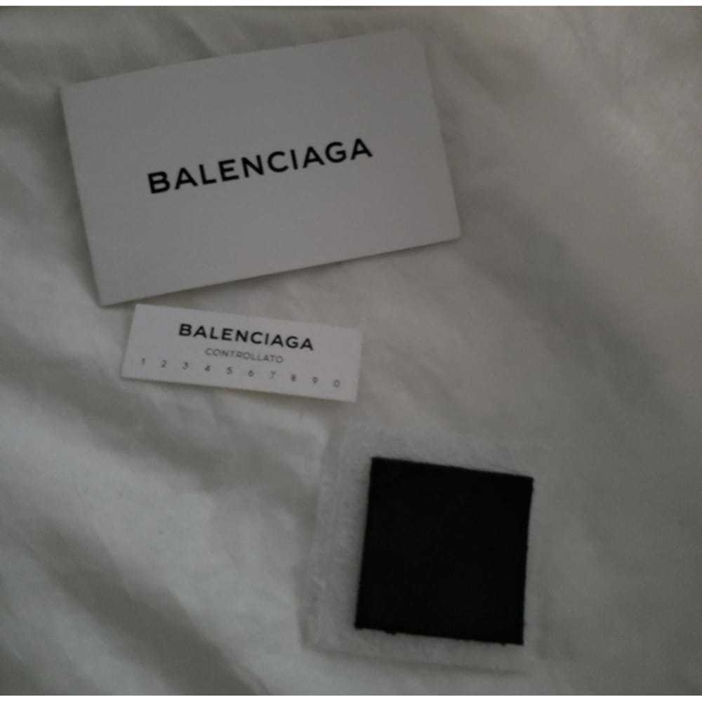 Balenciaga Blackout leather tote - image 7