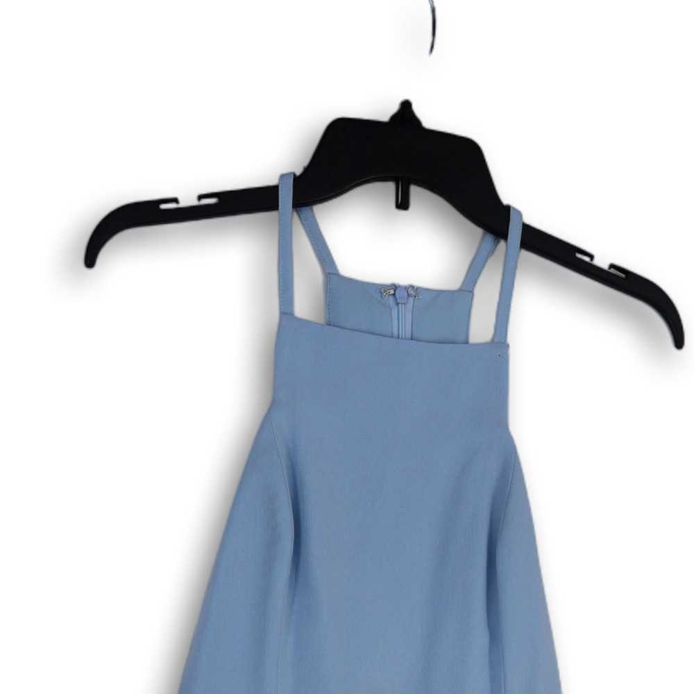 Lulus Womens Blue Spaghetti Strap Square Neck Bac… - image 3