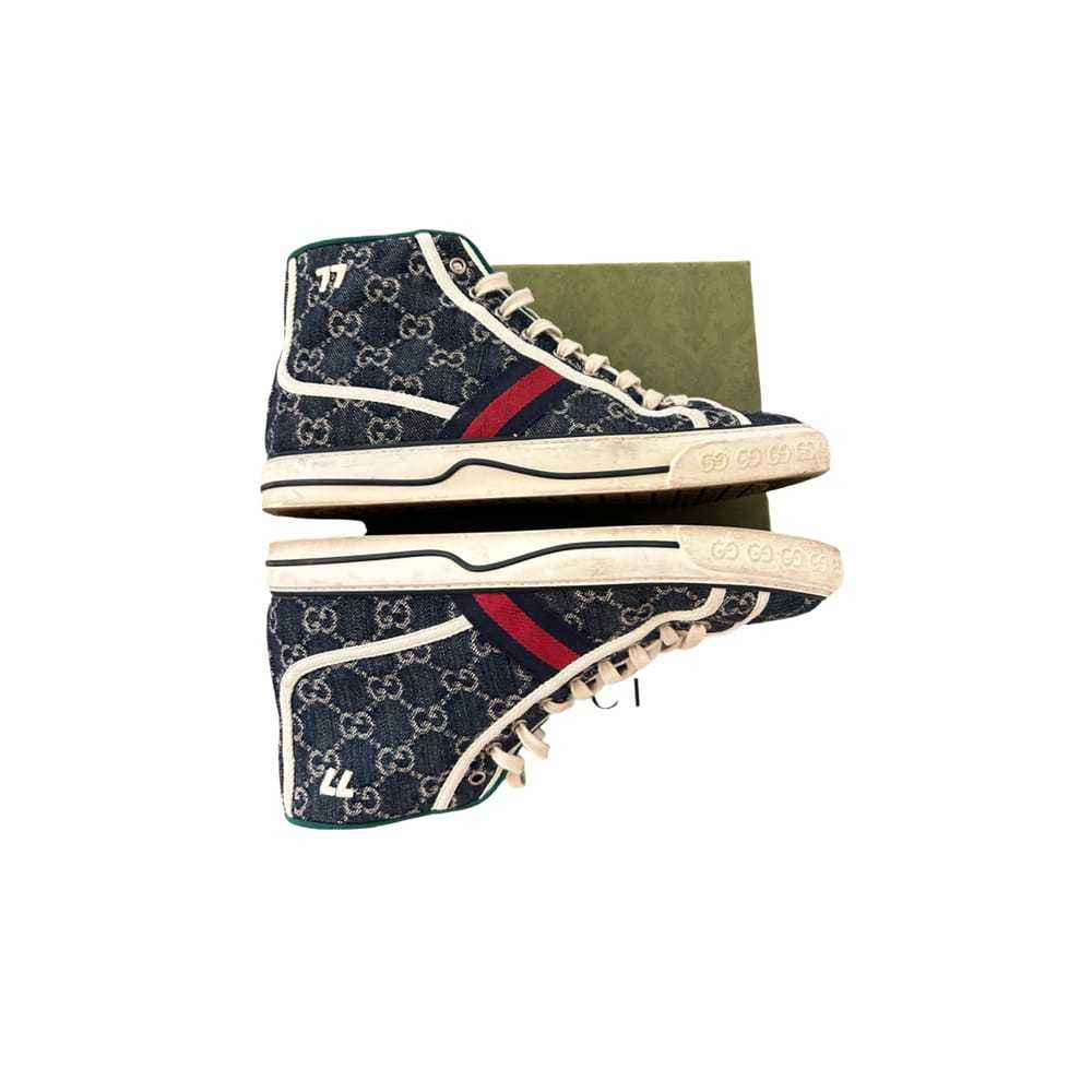 Gucci Tennis 1977 cloth high trainers - image 2