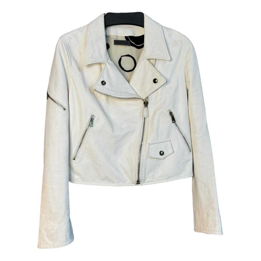 Simonetta Ravizza Leather biker jacket - image 1