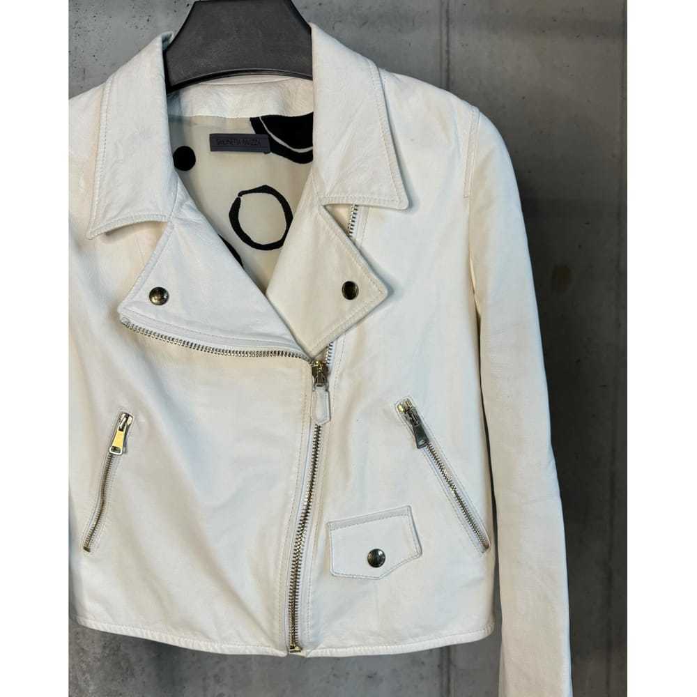 Simonetta Ravizza Leather biker jacket - image 2