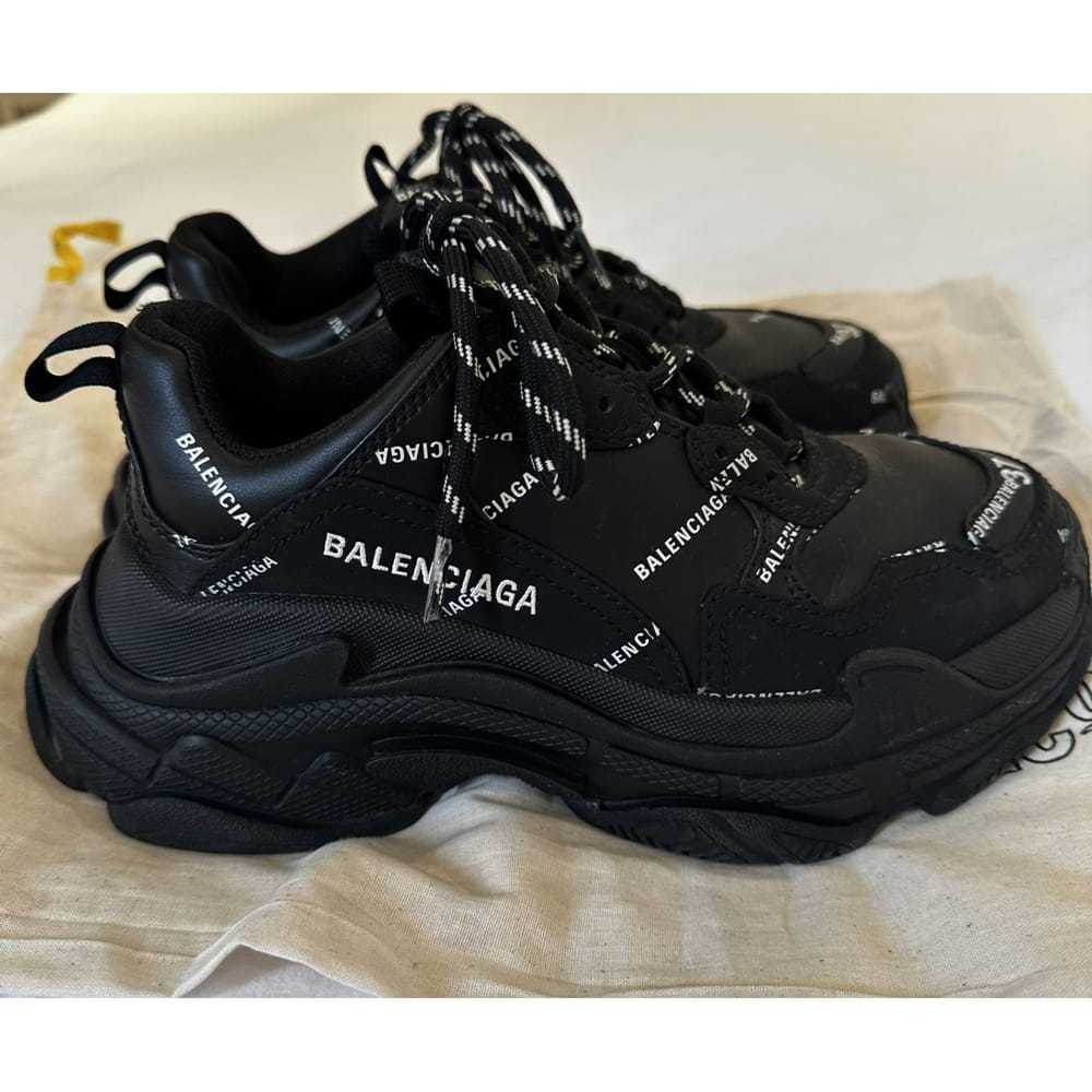 Balenciaga Triple S faux fur trainers - image 2