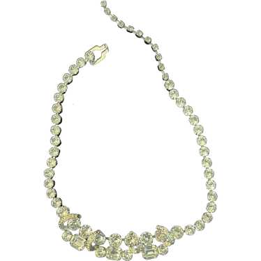 Eisenberg Swarovski   Rhinestone   Necklace - image 1