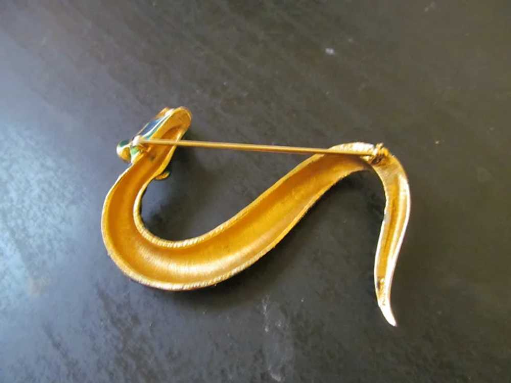 RARE JOMAZ Viper Snake brooch - image 6