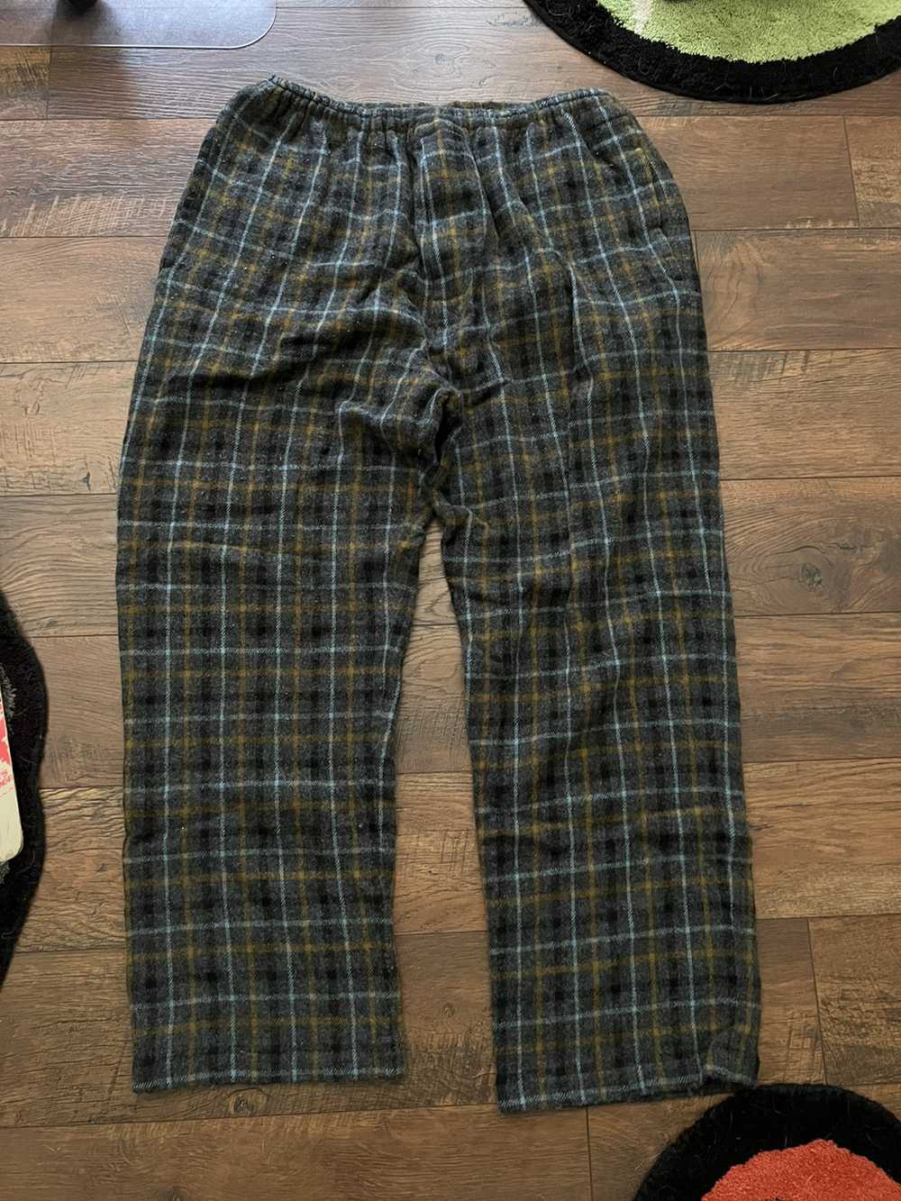 Undercover Undercover wool plaid pants - image 1
