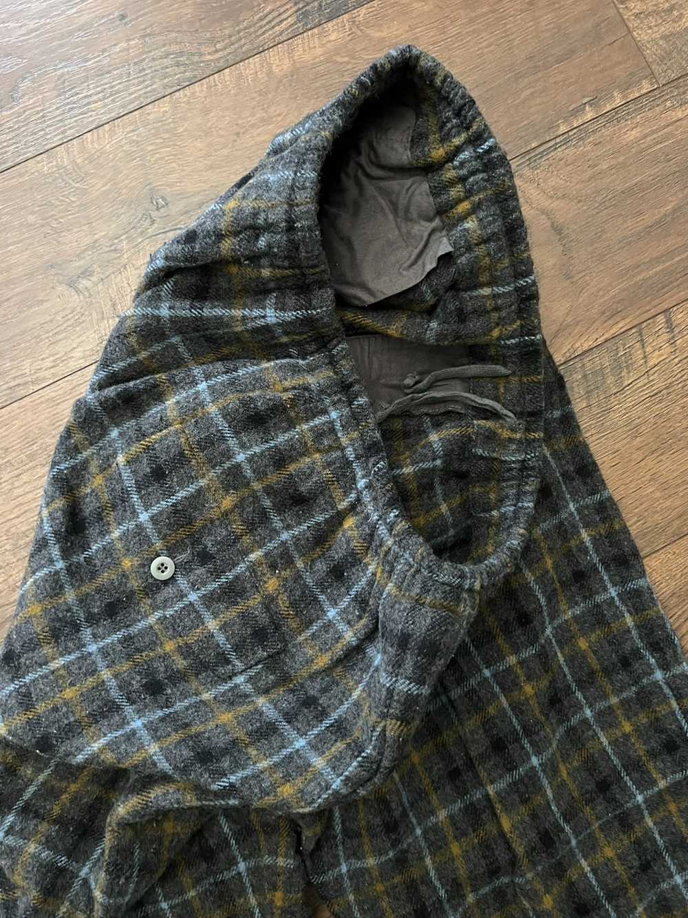 Undercover Undercover wool plaid pants - image 3