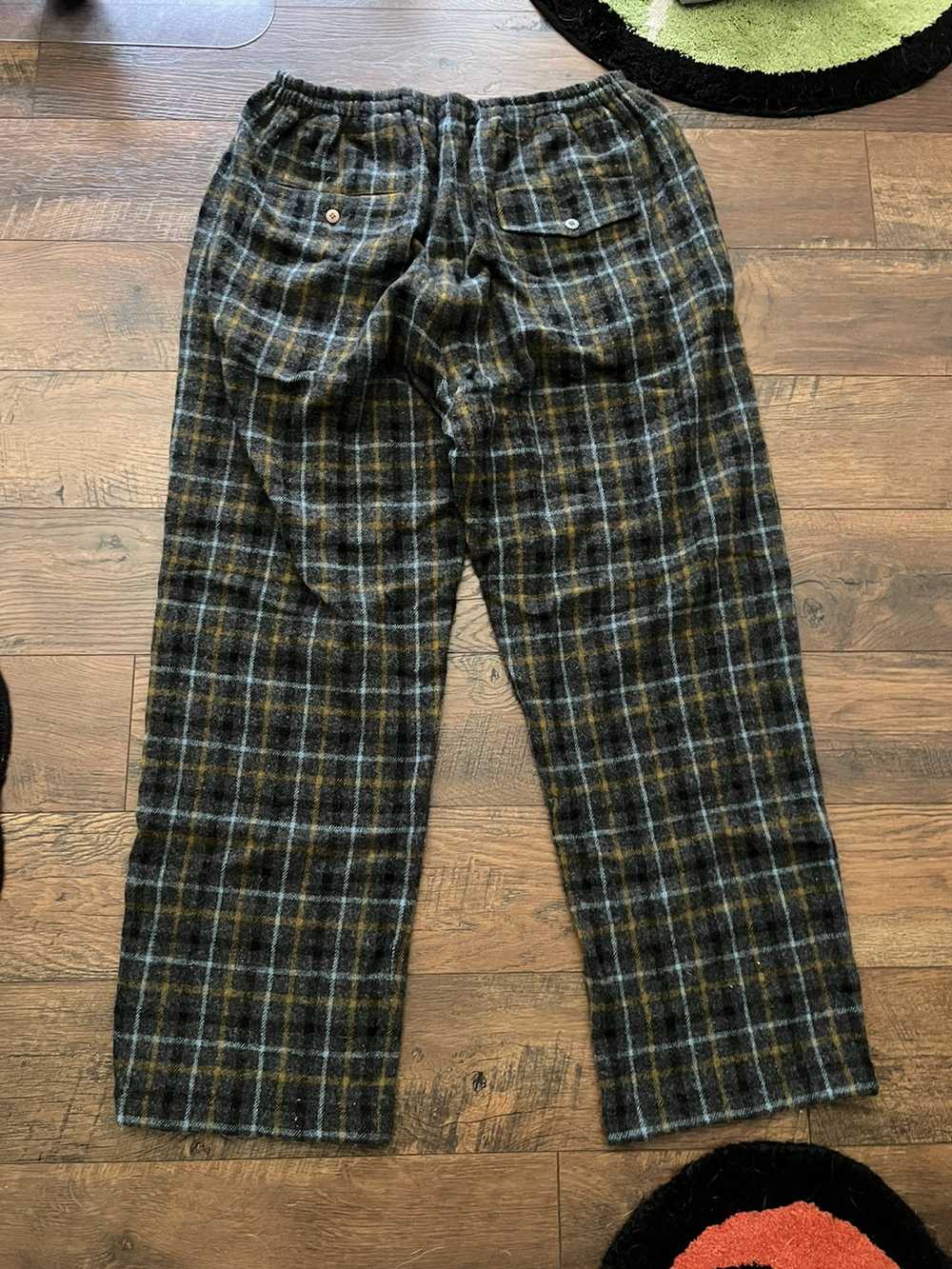 Undercover Undercover wool plaid pants - image 6