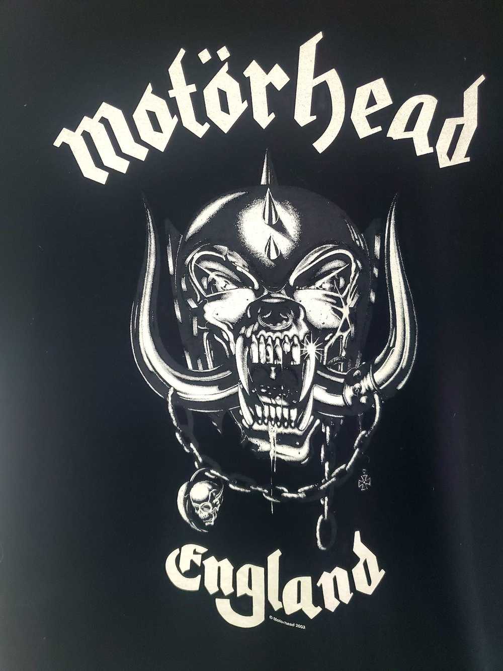 Band Tees × Rock T Shirt × Vintage Motorhead Engl… - image 3