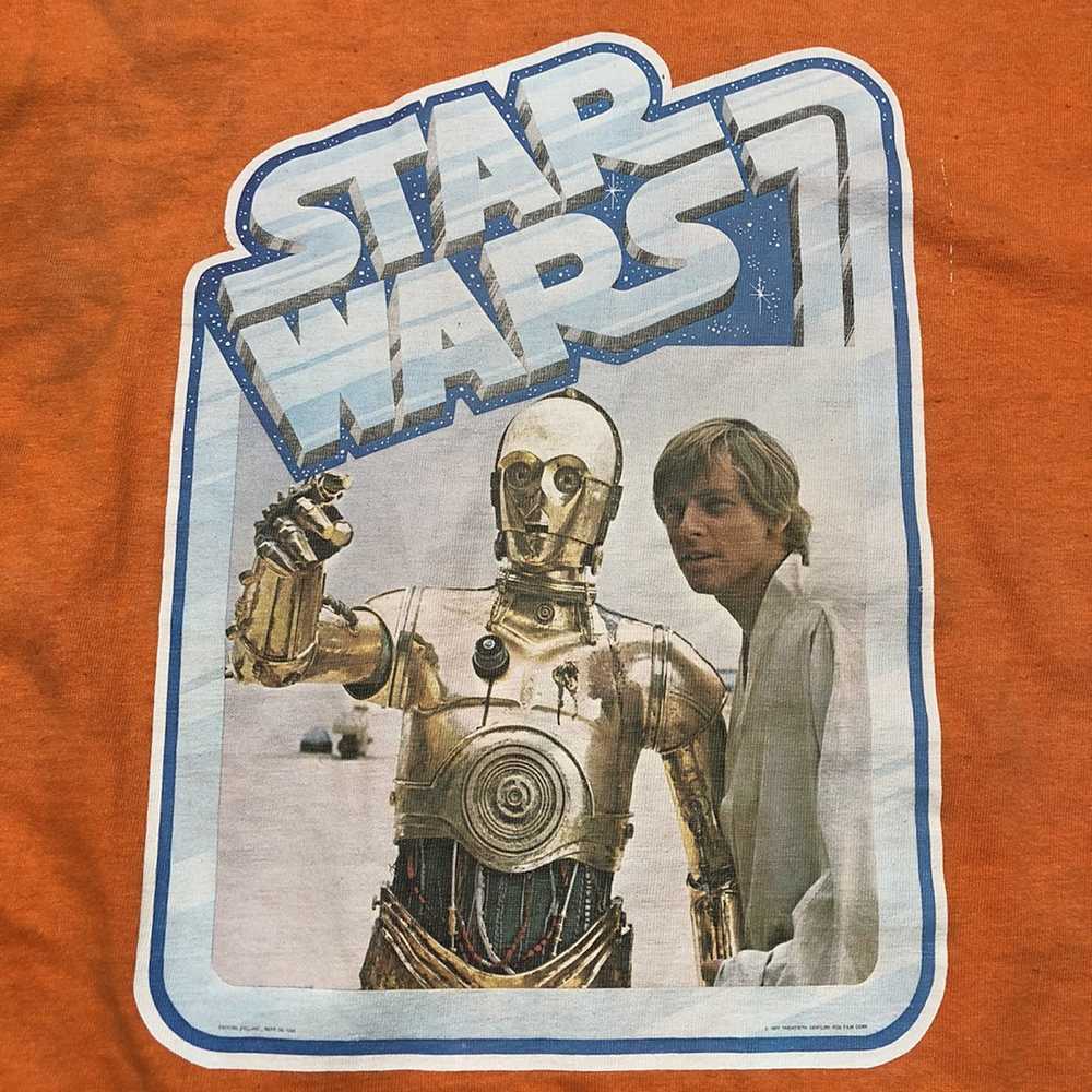 Star Wars × Vintage Vtg 70s Star Wars Iron On Luk… - image 4