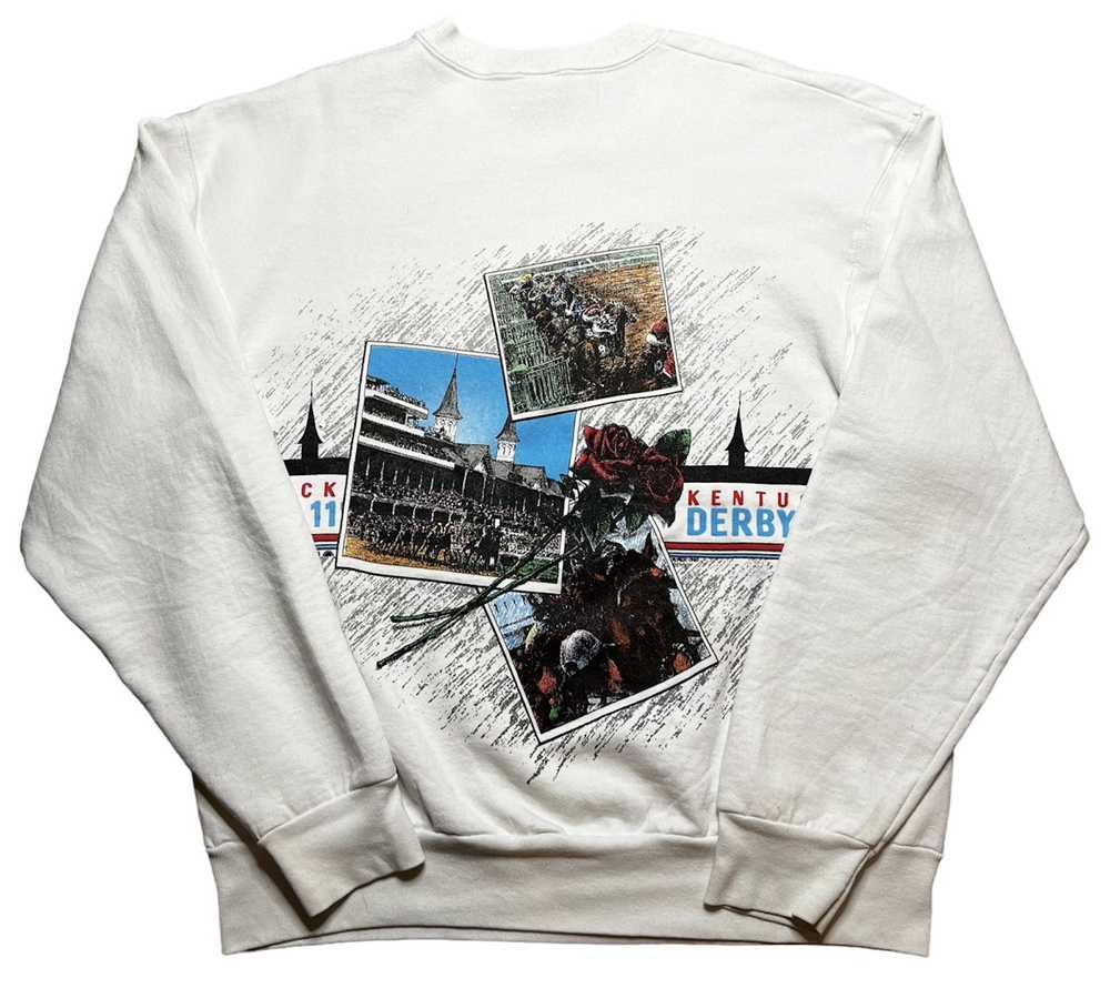 Streetwear × Vintage Vintage Kentucky derby crew … - image 2