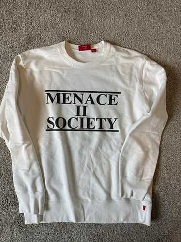 Supreme MENACE II SOCIETY トレーナー ネイビー Supreme MENACE II SOCIETY トレーナー ネイビー - メルカリ