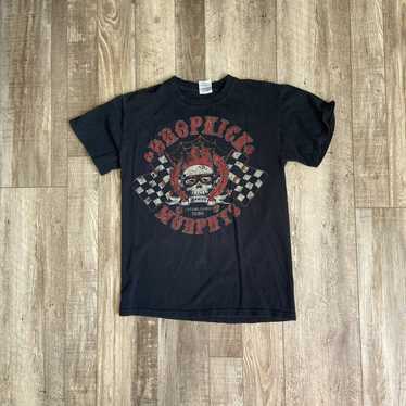 Gildan × Harley Davidson × Vintage Car graphic tee