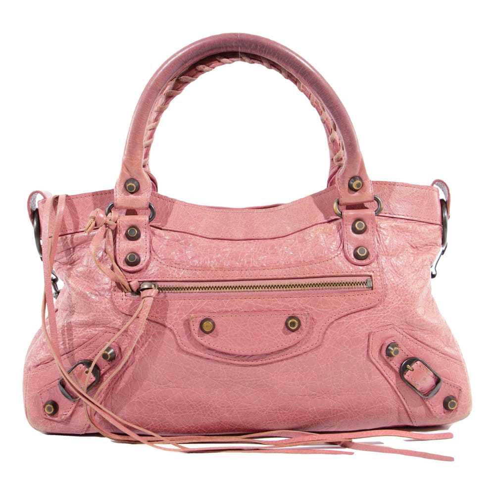 Balenciaga First leather handbag - image 1