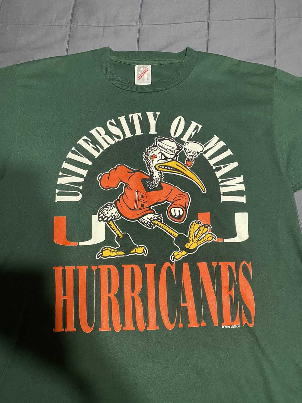 Vintage Vintage 1994 University of Miami Hurrican… - image 2