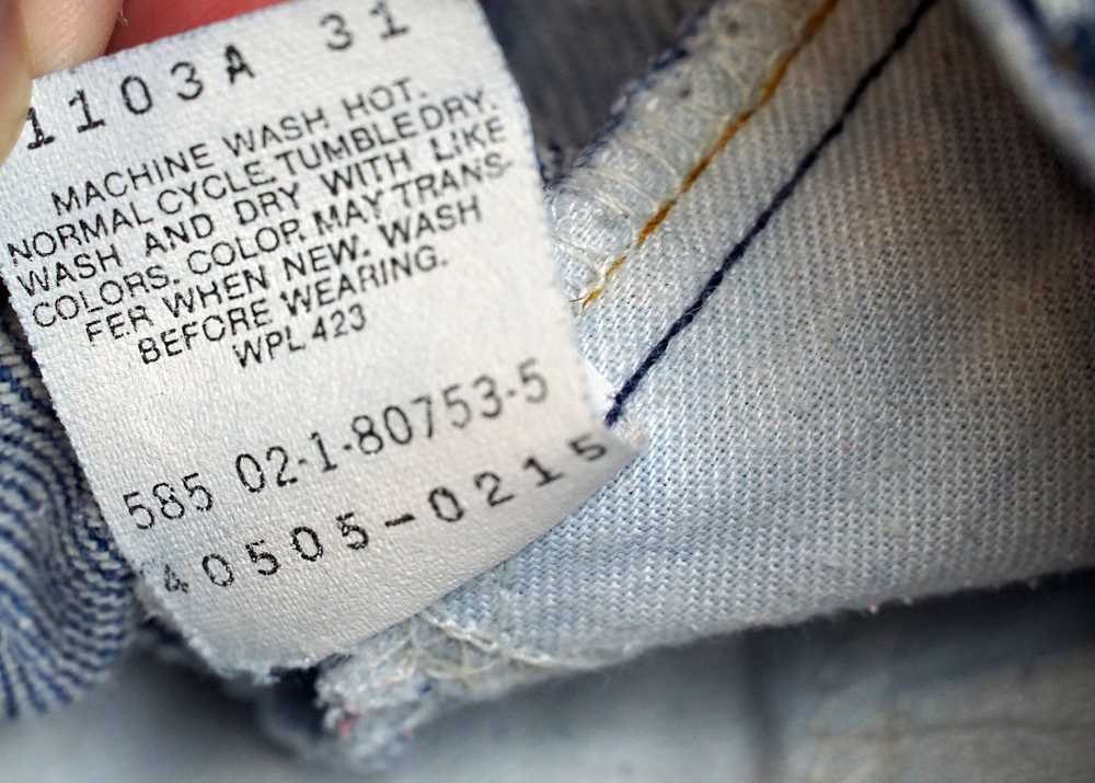 Levi's × Made In Usa × Vintage 90s Vintage 505 Ma… - image 7