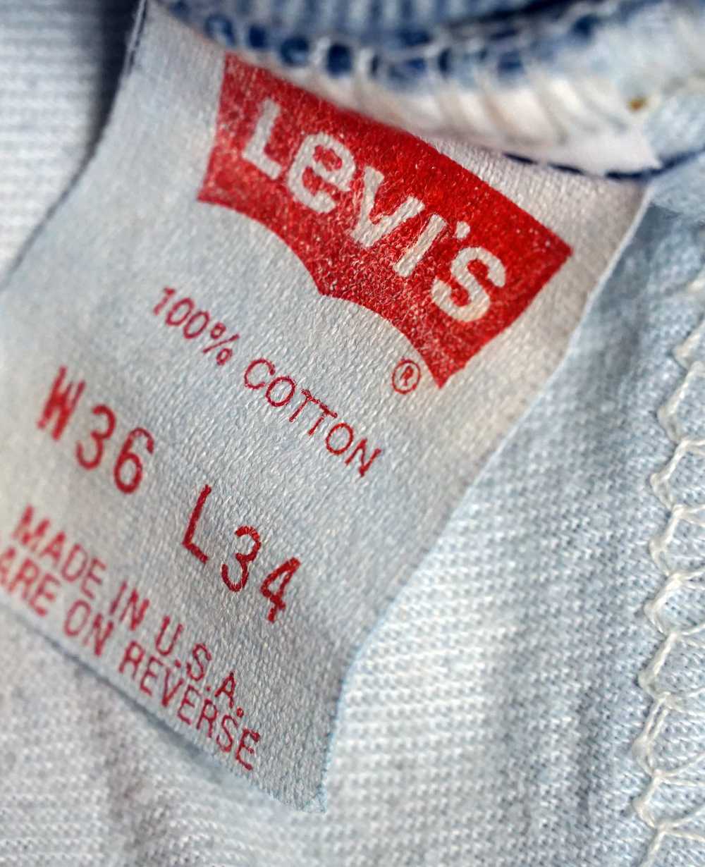 Levi's × Made In Usa × Vintage 90s Vintage 505 Ma… - image 8