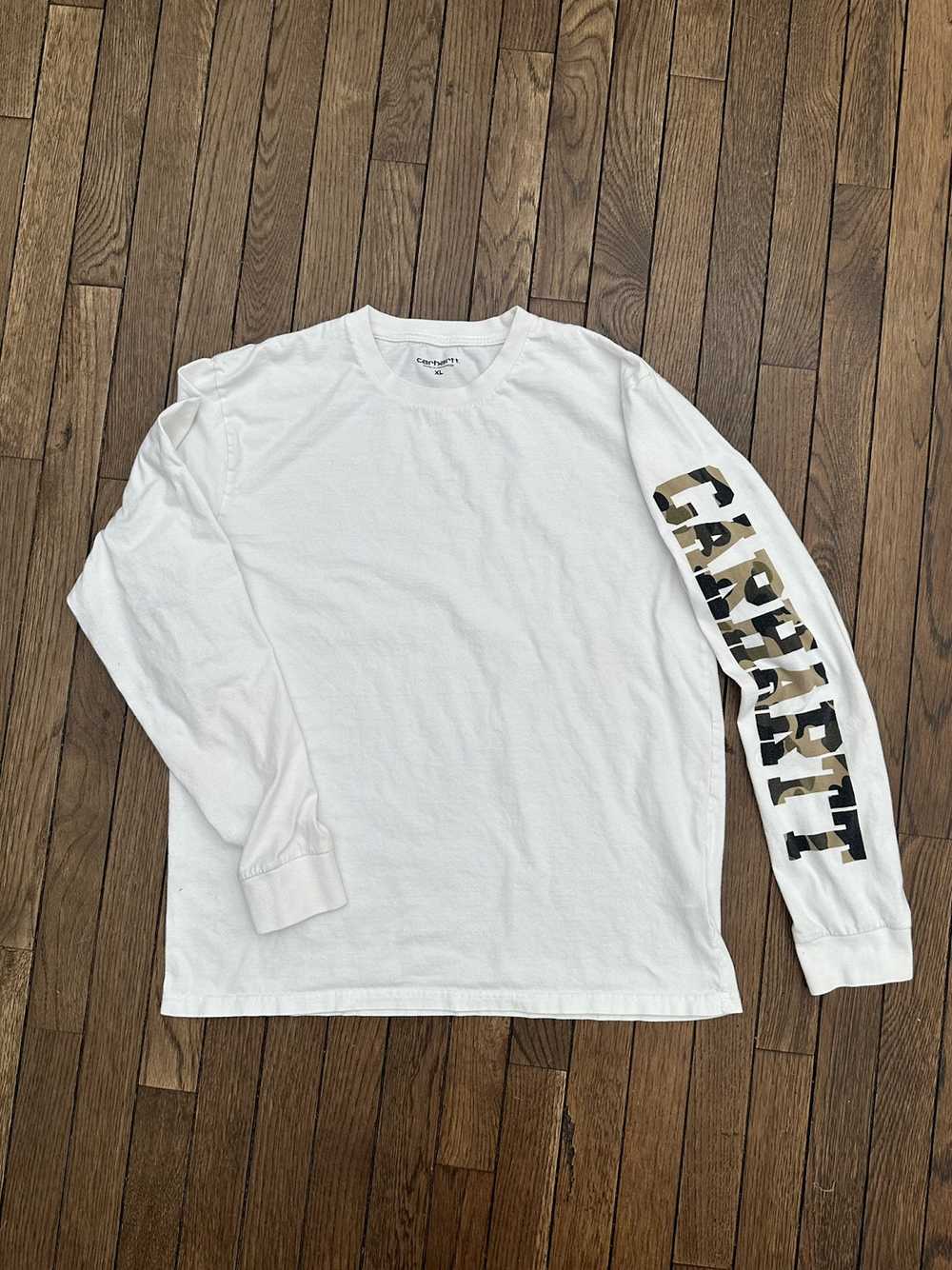 Carhartt Wip Carhartt W.I.P Camo Logo Sleeve Tee … - image 1