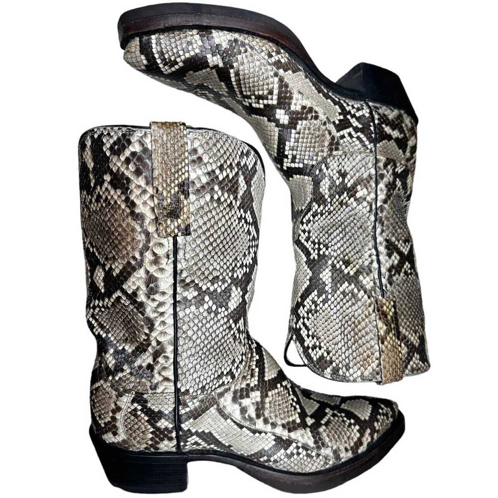 Lucchese 1883 Lucchese Python N7732 44-B Women 8.… - image 2