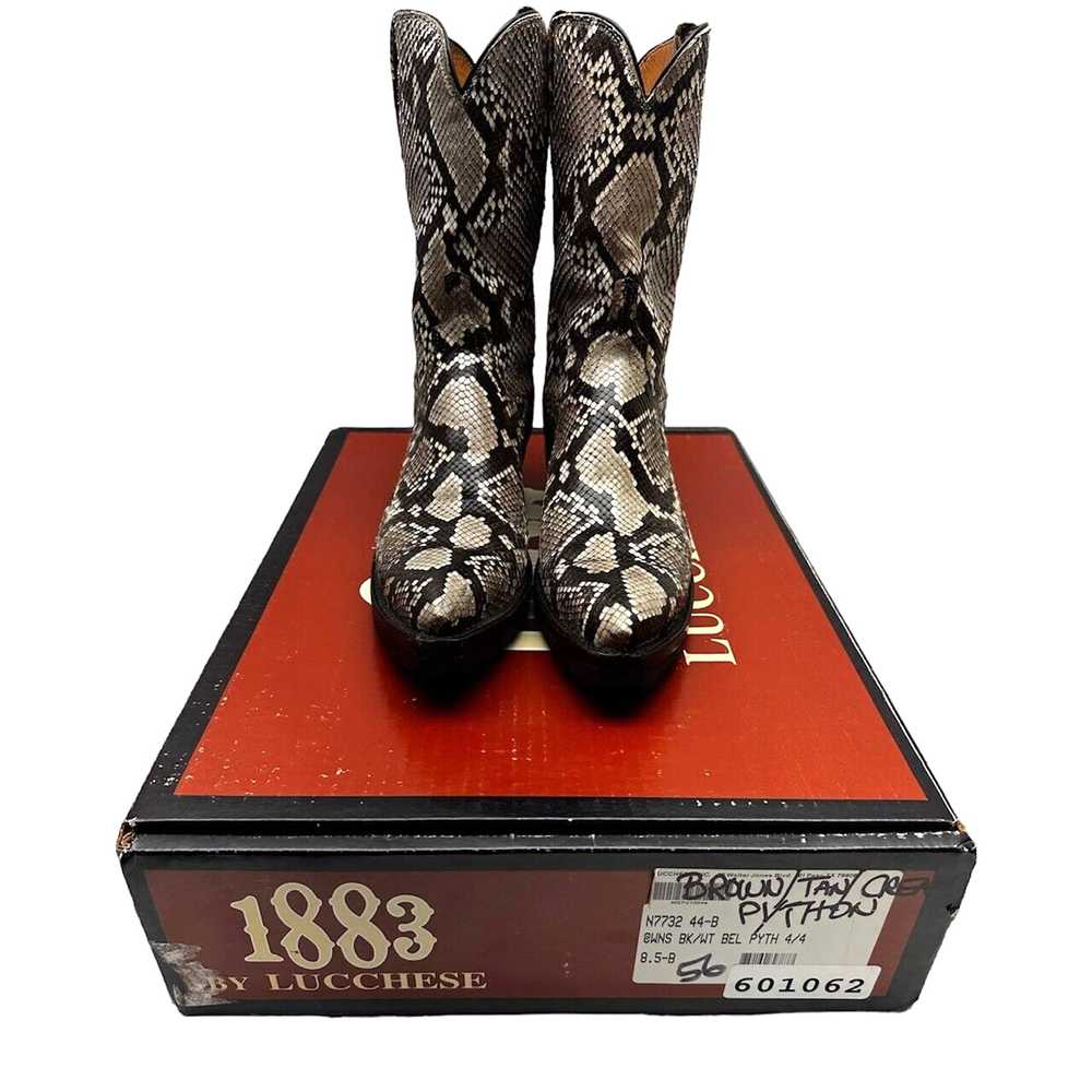 Lucchese 1883 Lucchese Python N7732 44-B Women 8.… - image 5