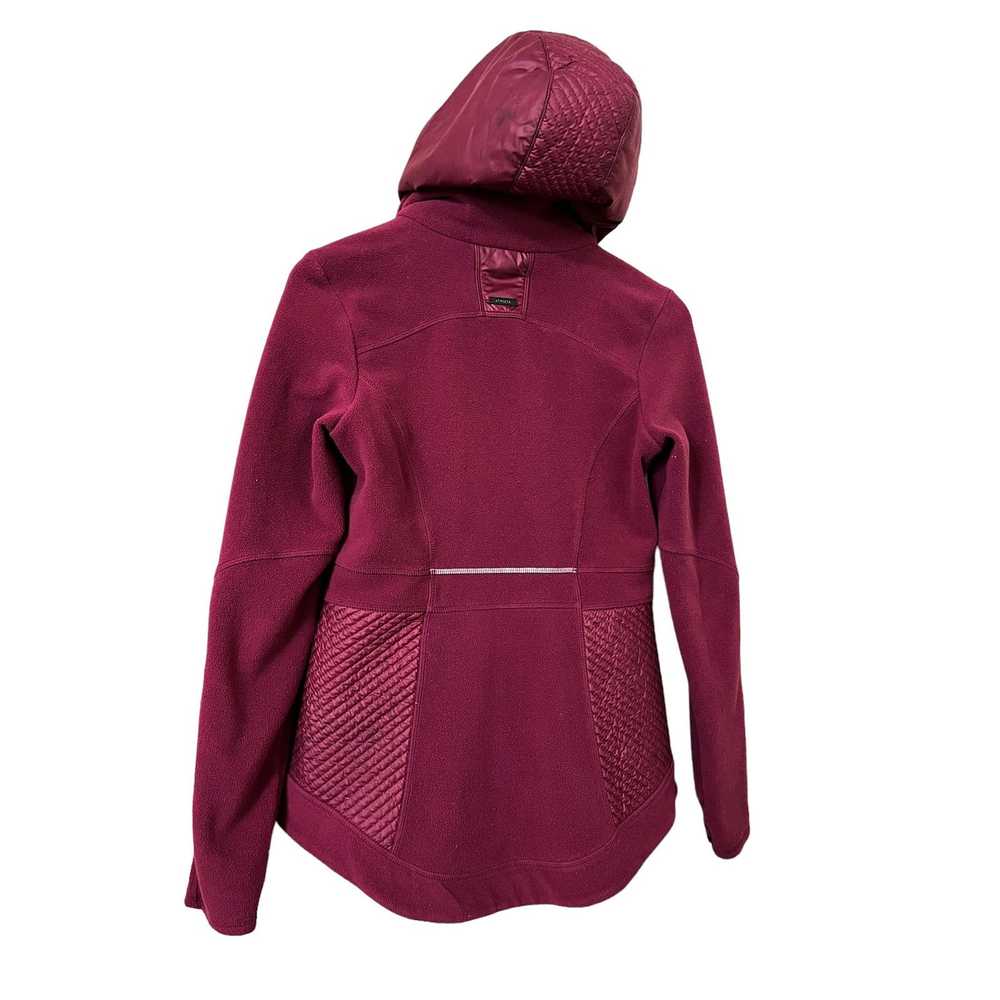 Athletic Athleta Power Peak Hooded Jacket Size Sm… - image 2