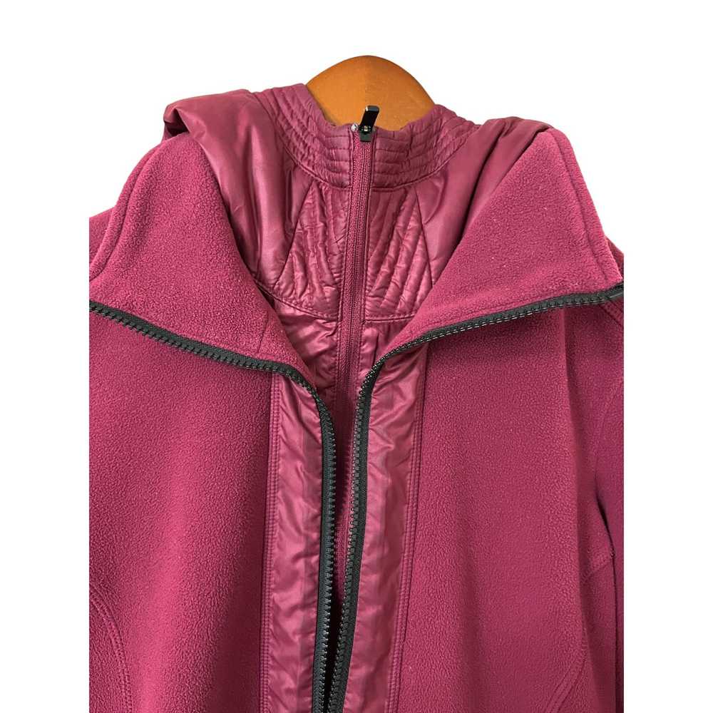 Athletic Athleta Power Peak Hooded Jacket Size Sm… - image 3