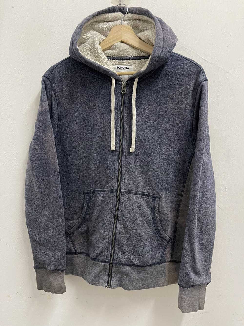 Sonoma Sonoma fleece hoodie fullziped - image 1