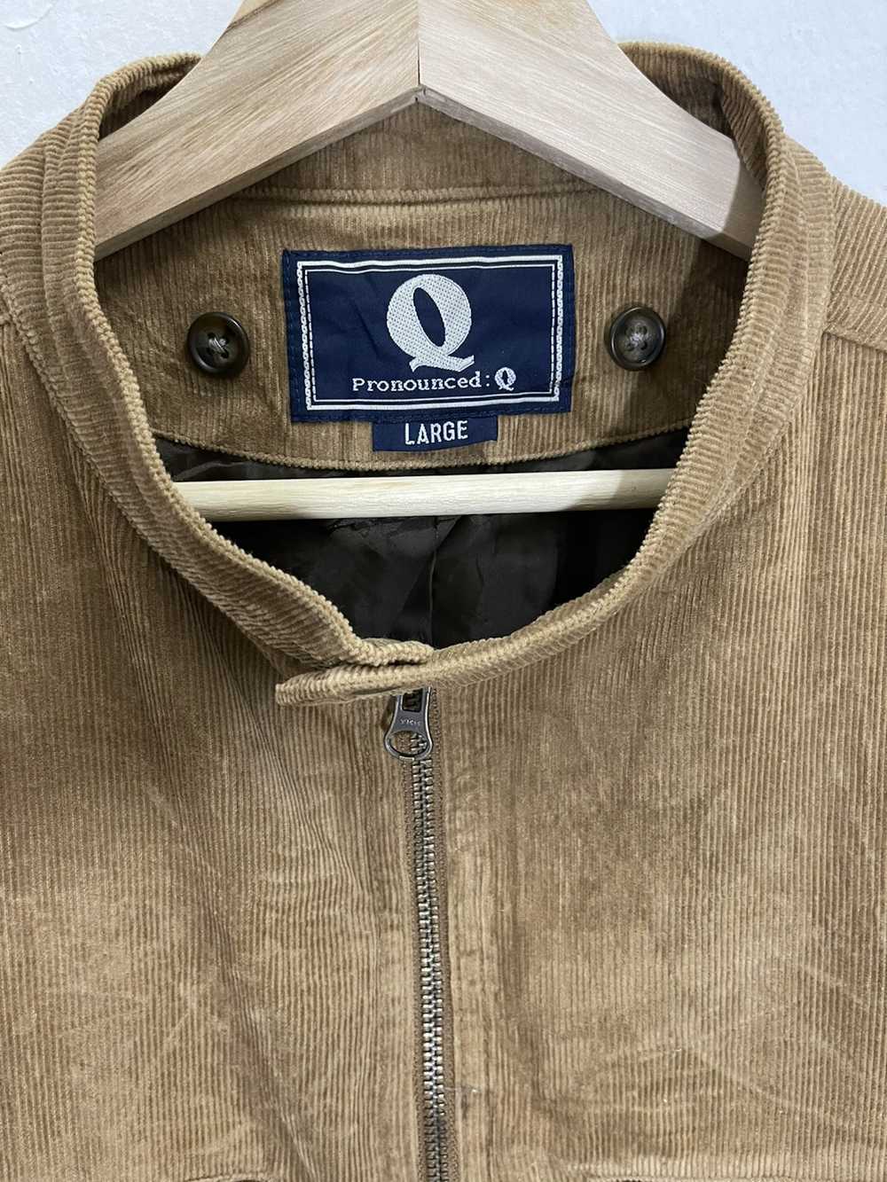 Japanese Brand Q pronounced cuduroy jacket - image 2