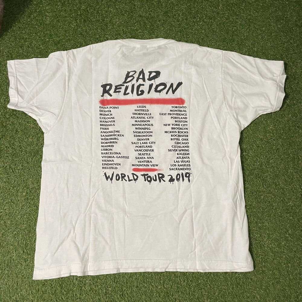 Tultex Bad Religion Land of Endless Greed 2019 To… - image 2