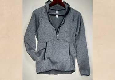 Kyodan Outdoor Cotton Ivory White Zip Up Sweater Hoodie Jacket Womens Xl