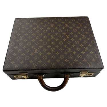 UhfmrShops - Louis Vuitton Laguito briefcase in black epi leather - 1A9JHV   louis vuitton pre owned 18kt white gold studded ring item 'Green Monogram  Denim