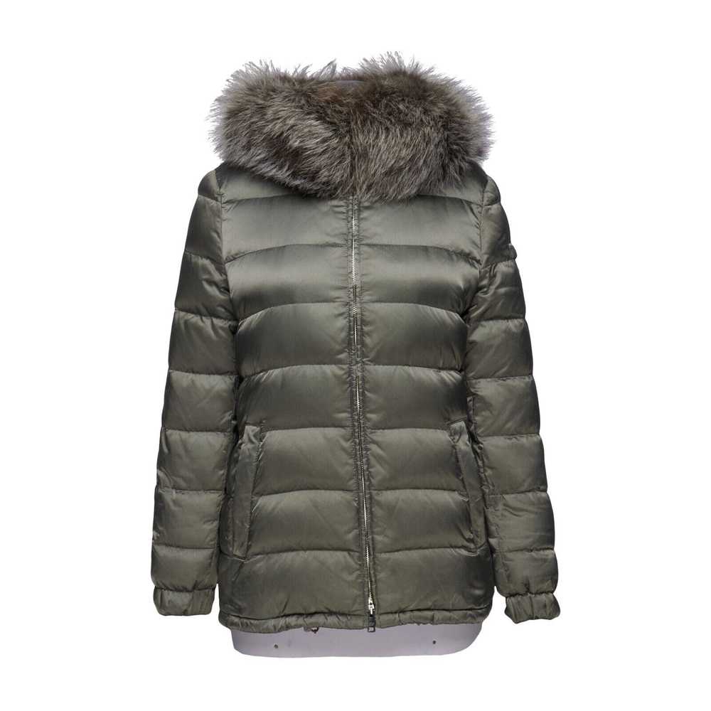 Prada PRADA Puffer Jacket Nylon Green Down Womens… - image 1