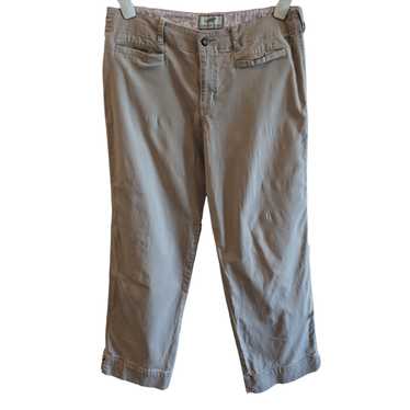 Other Horny Toad Tan Khaki Cotton Pants Size 6 - image 1
