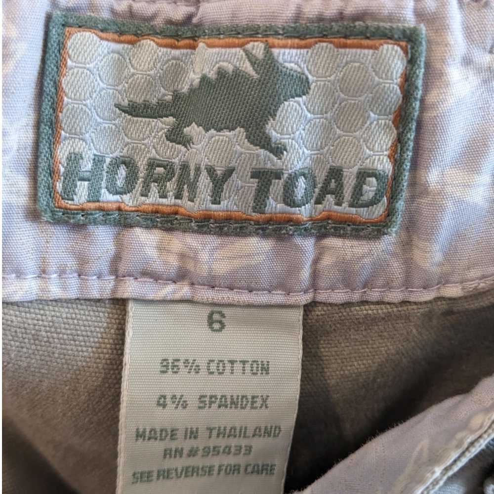 Other Horny Toad Tan Khaki Cotton Pants Size 6 - image 3