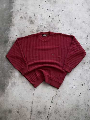 Carlo Colucci × Coloured Cable Knit Sweater × Vin… - image 1