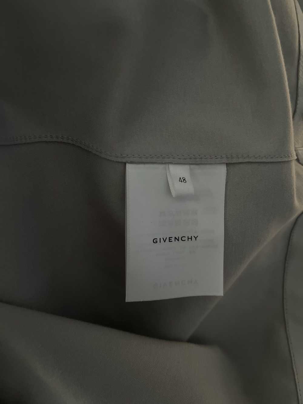 Givenchy Givenchy Grey Lamb Leather Hoodie - image 10