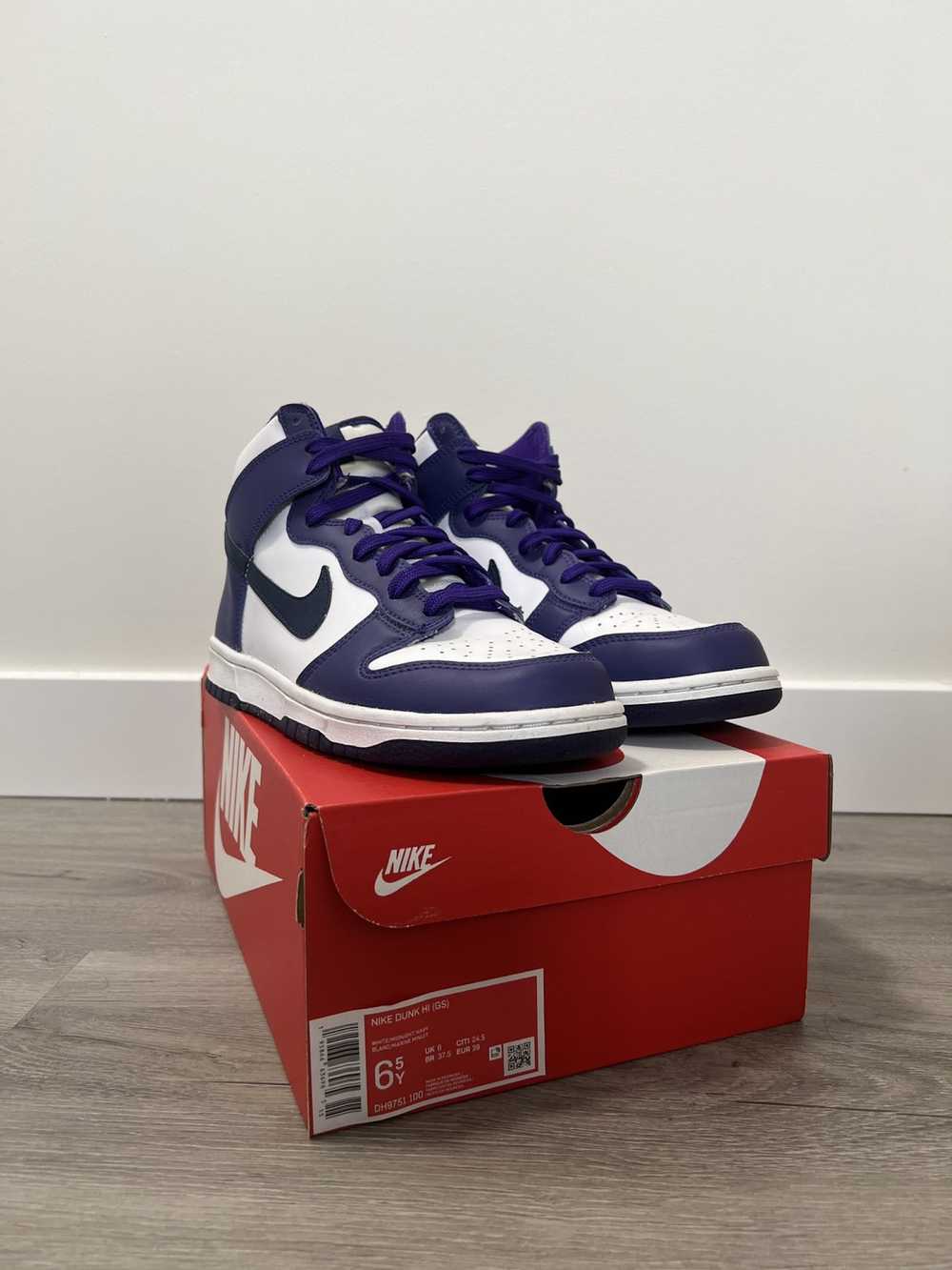 Nike Nike Dunk High Electro Purple Midnight Navy … - image 1