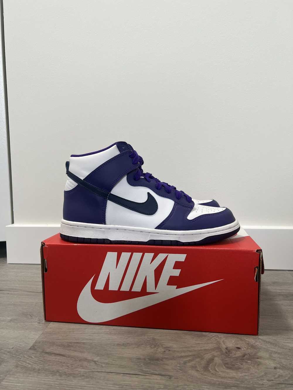 Nike Nike Dunk High Electro Purple Midnight Navy … - image 2