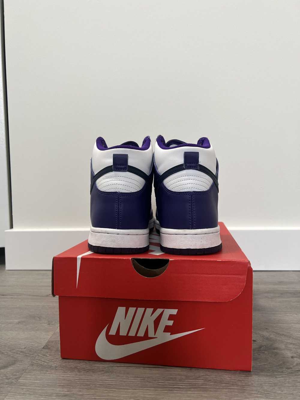 Nike Nike Dunk High Electro Purple Midnight Navy … - image 3