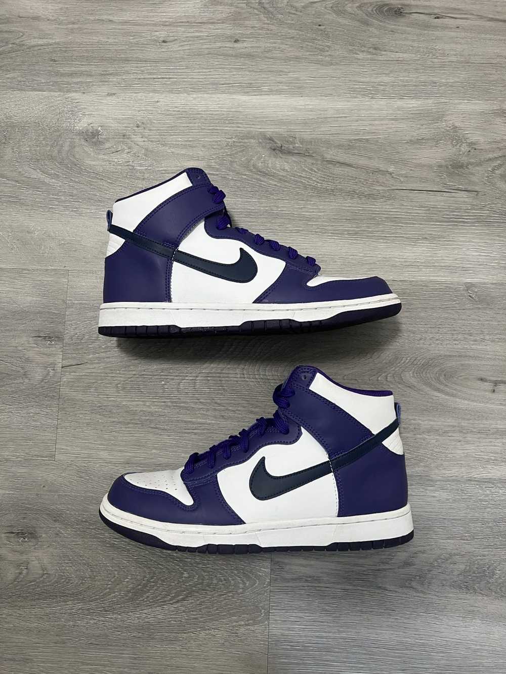 Nike Nike Dunk High Electro Purple Midnight Navy … - image 6