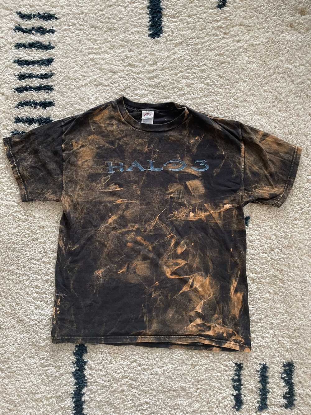 Delta Bleached Halo 3 Promo T-Shirt Vintage - image 1